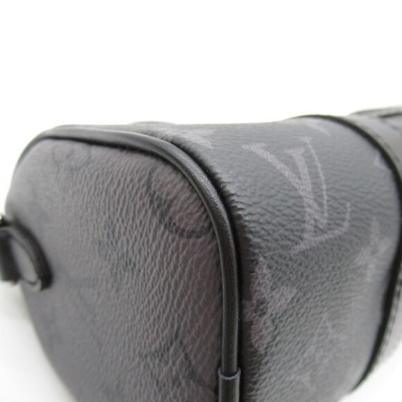 Louis Vuitton Keepall XS Shoulder Bag Canvas Monogram Eclipse Black - Picture 7 of 9